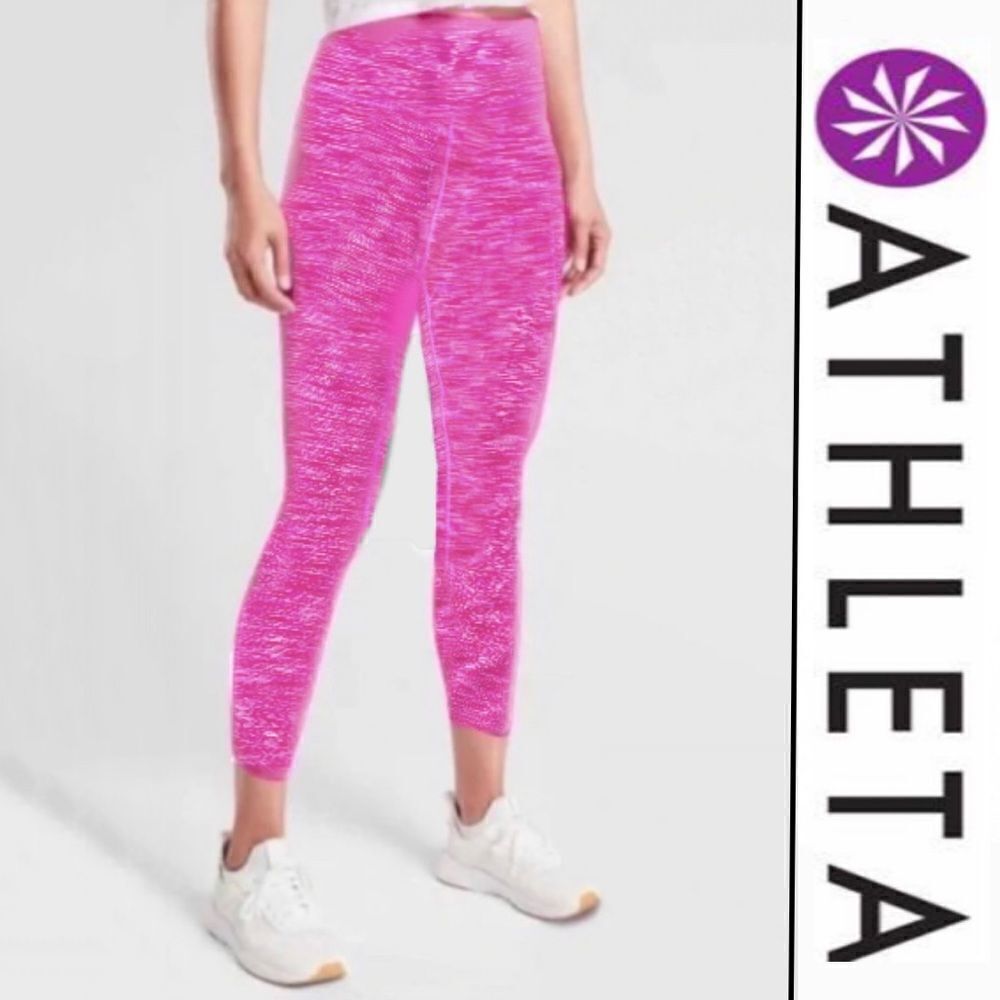 Athleta Slub Knit Cropped Leggings
